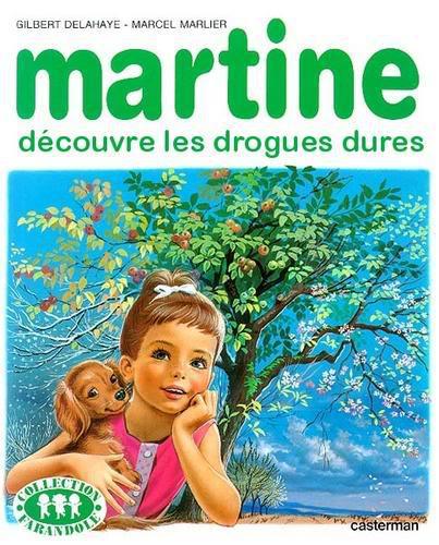 Martine-decouvre-les-drogues-dures-parodie-livre