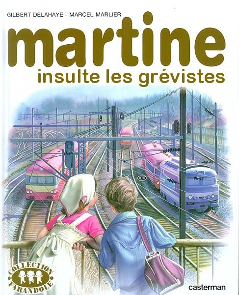 Martine-insulte-grevistes-parodie