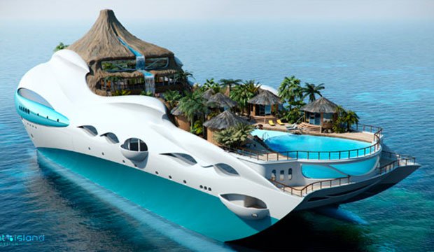 yacht-bateau-concept-ile-tropicale-design-paradis-reve
